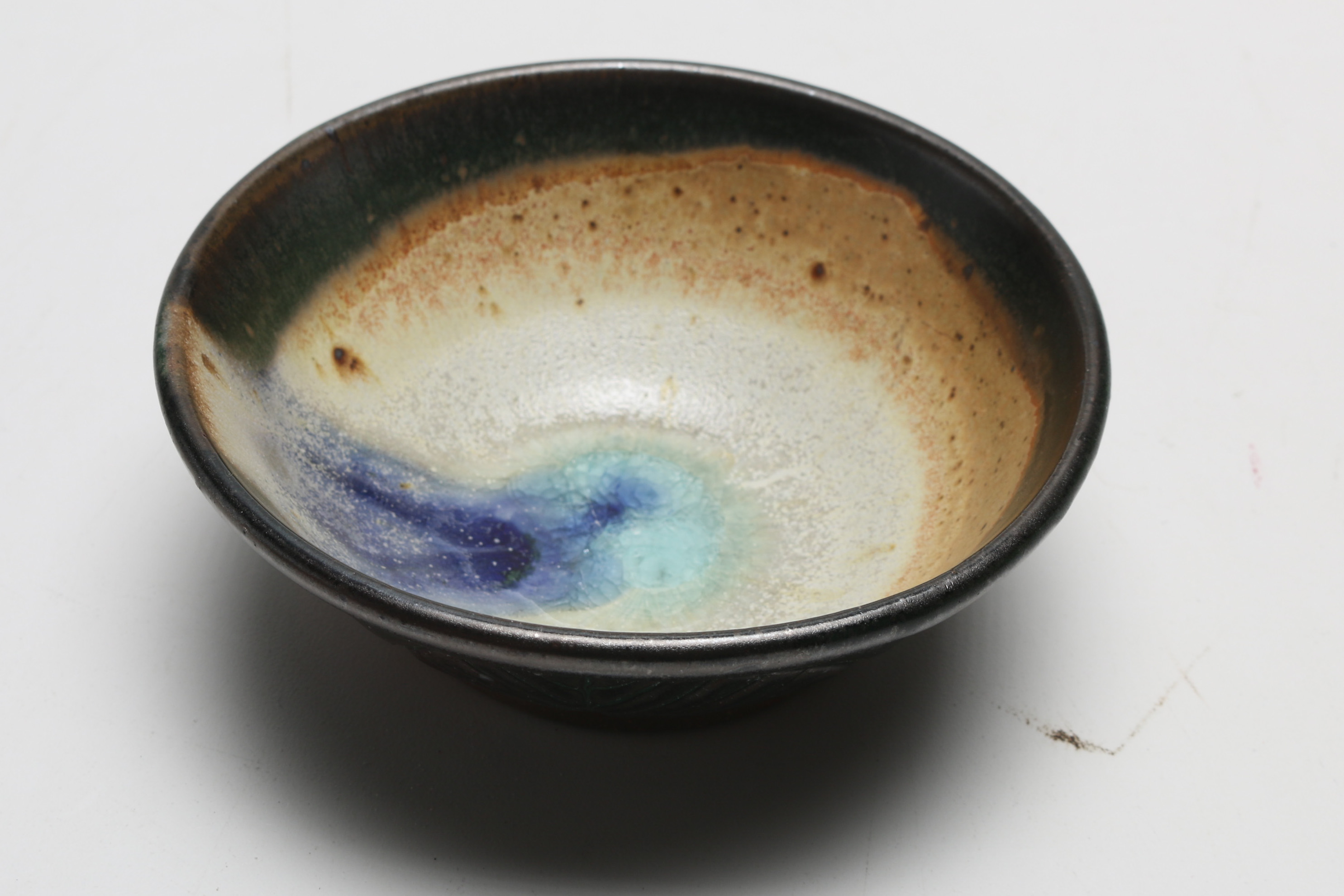 Green and Blue Teapot, Pitcher and Bowl