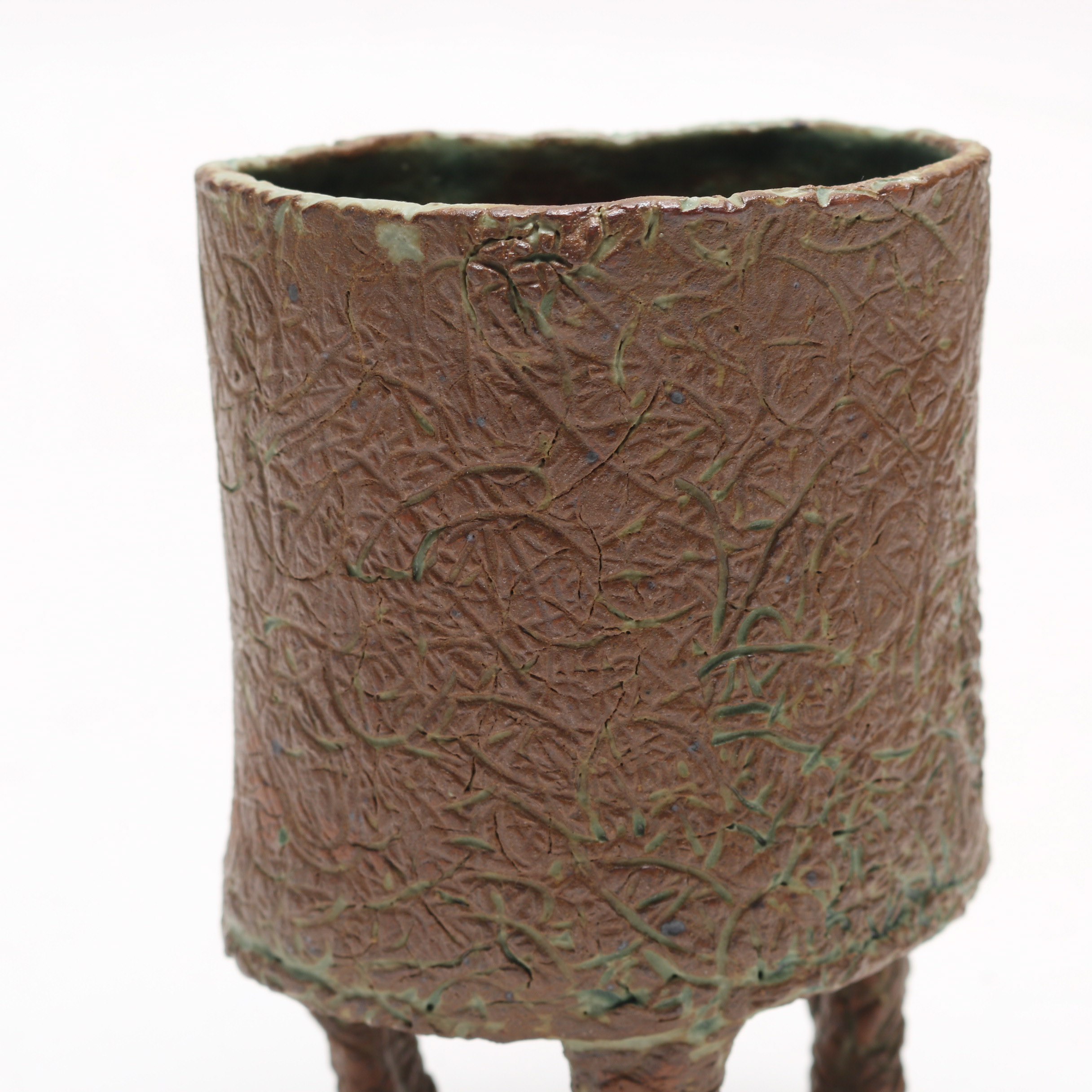 Original Abstract Art Pottery