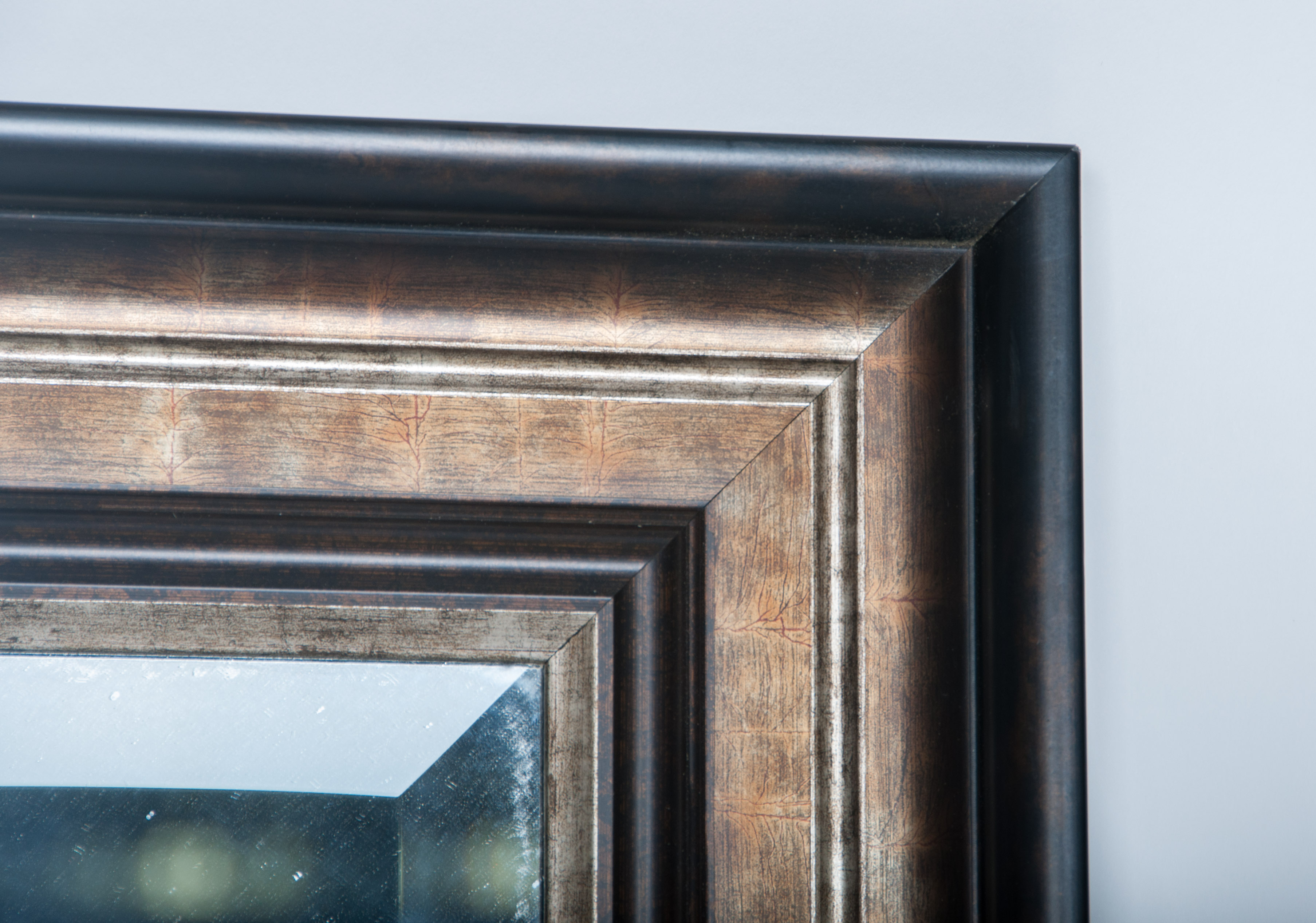 Wall Mirror with Modern Frame