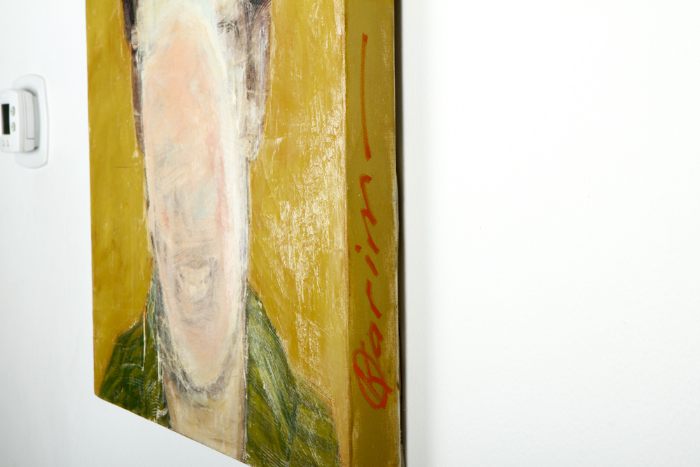 "Man Contemplating Himself" by Karim Hamid