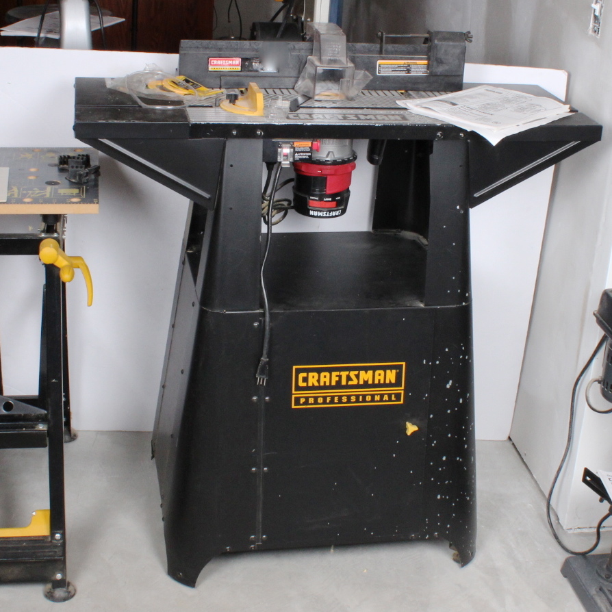 Craftsman Router and Professional Stand