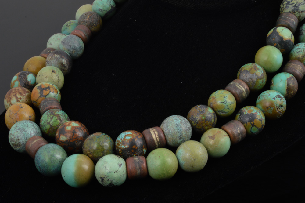 Alice Kuo Turquoise Beaded Necklace