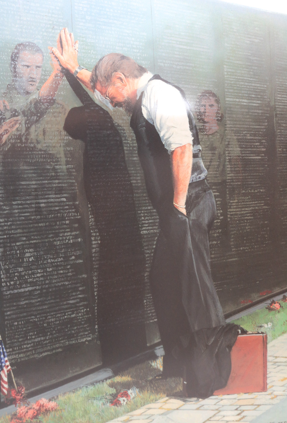 Lee Teter Offset Lithograph "Reflections"