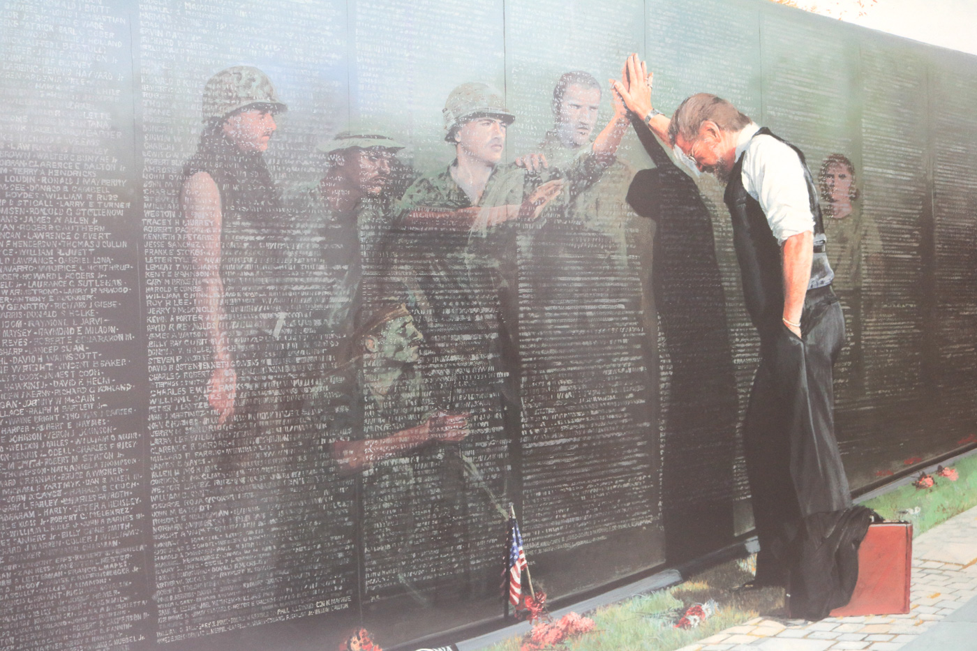 Lee Teter Offset Lithograph "Reflections"