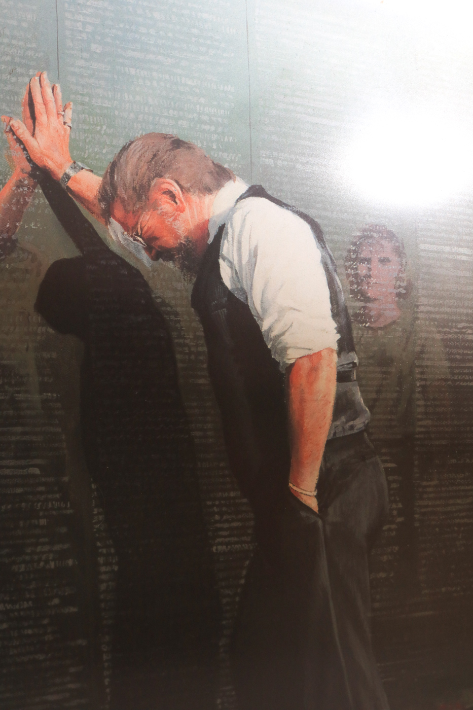 Lee Teter Offset Lithograph "Reflections"