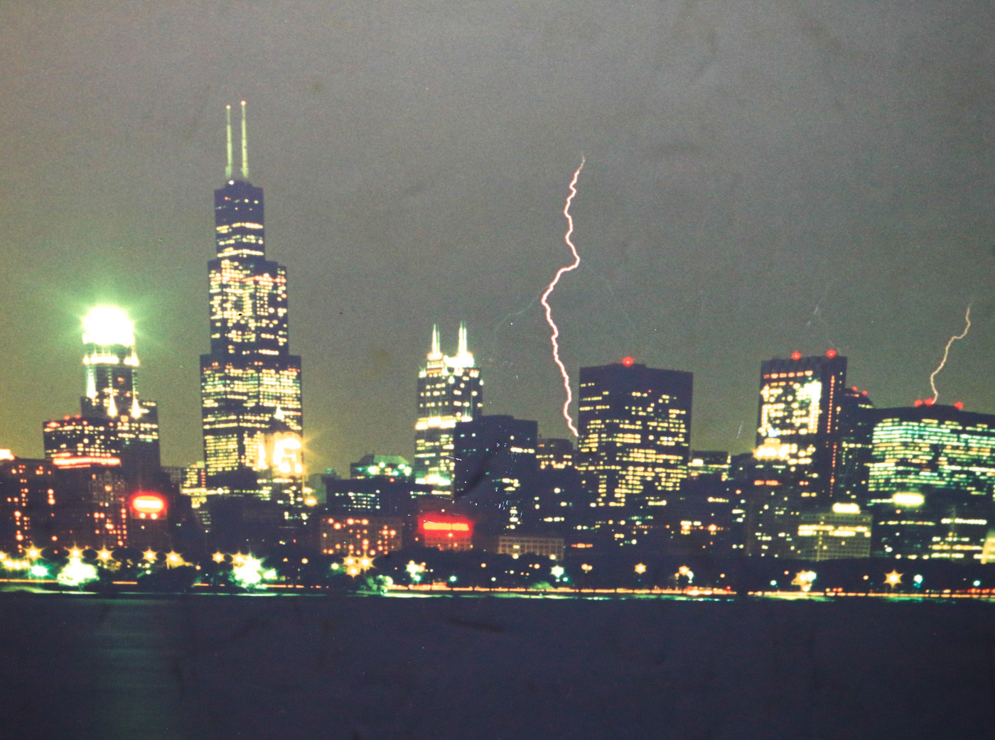 Loel Martin Photograph "Chicago Lightening"