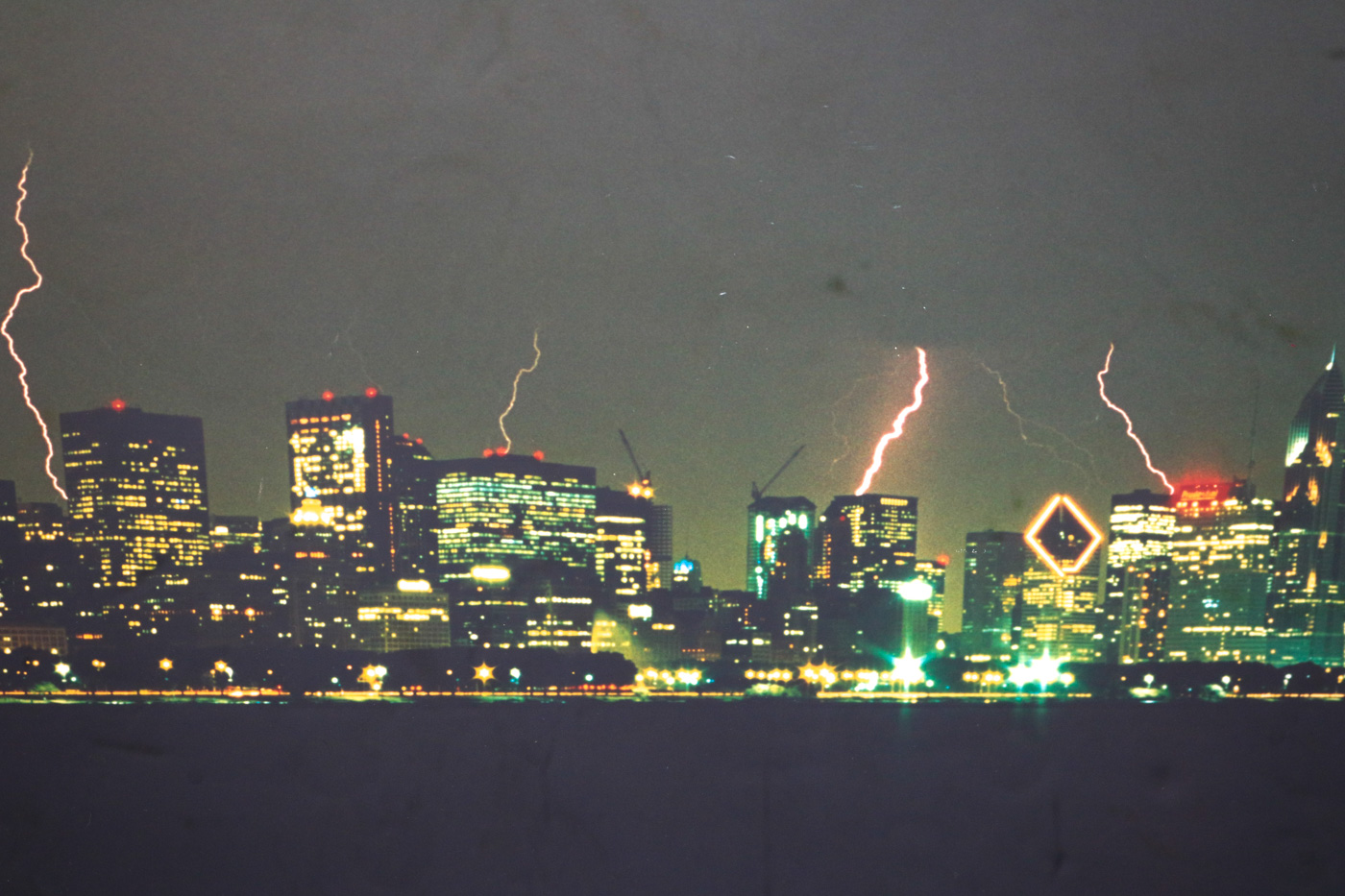 Loel Martin Photograph "Chicago Lightening"