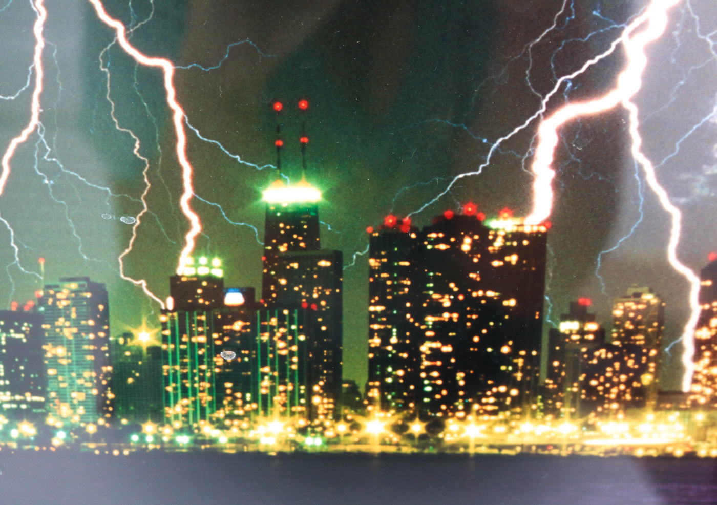 Loel Martin Photograph "Chicago Lightening"