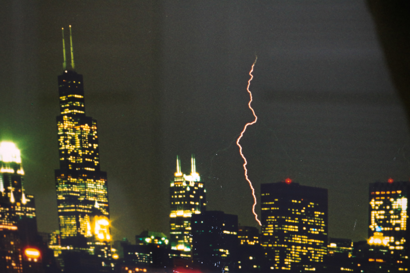 Loel Martin Photograph "Chicago Lightening"