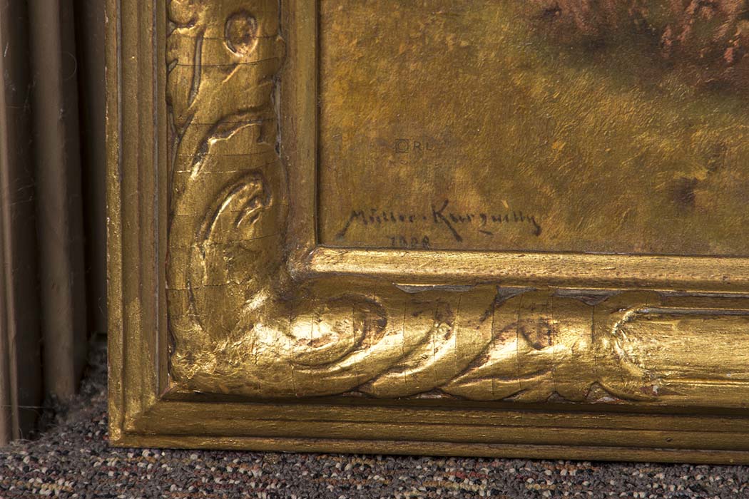 Painting by Konrad Muller Kurzwelly