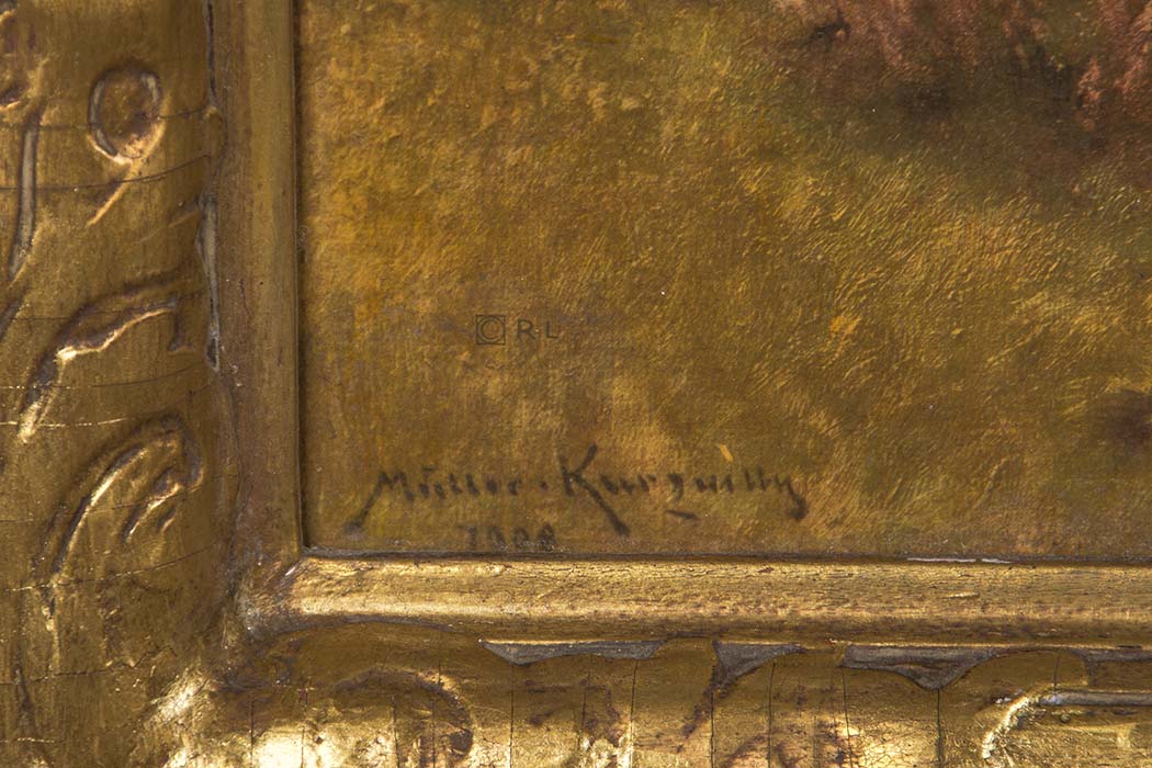 Painting by Konrad Muller Kurzwelly