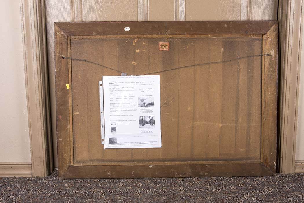 Painting by Konrad Muller Kurzwelly