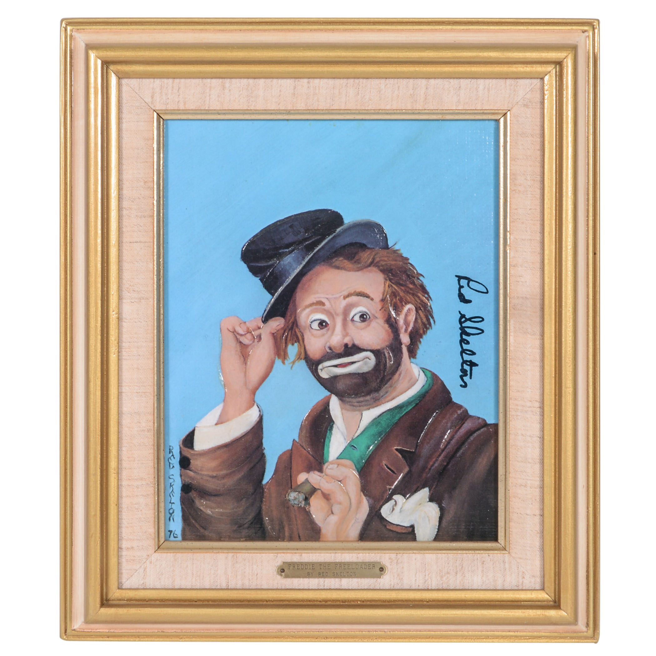 Red Skelton Limited Edition Giclee "Freddie the Freeloader"