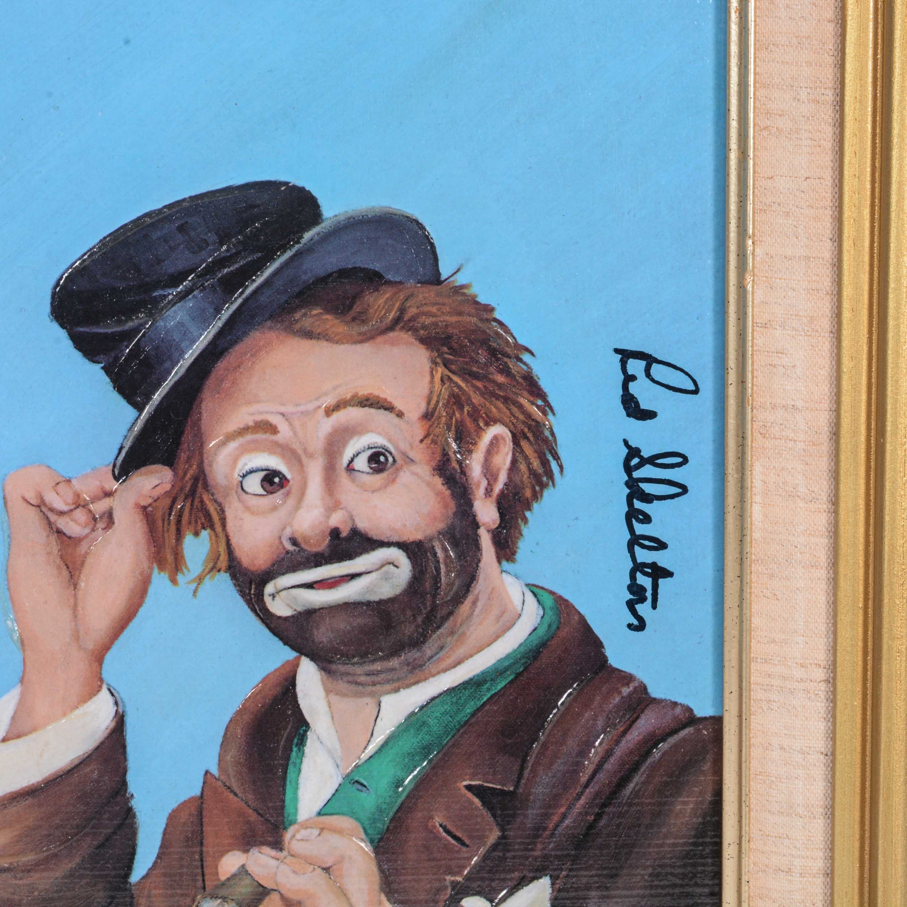 Red Skelton Limited Edition Giclee "Freddie the Freeloader"