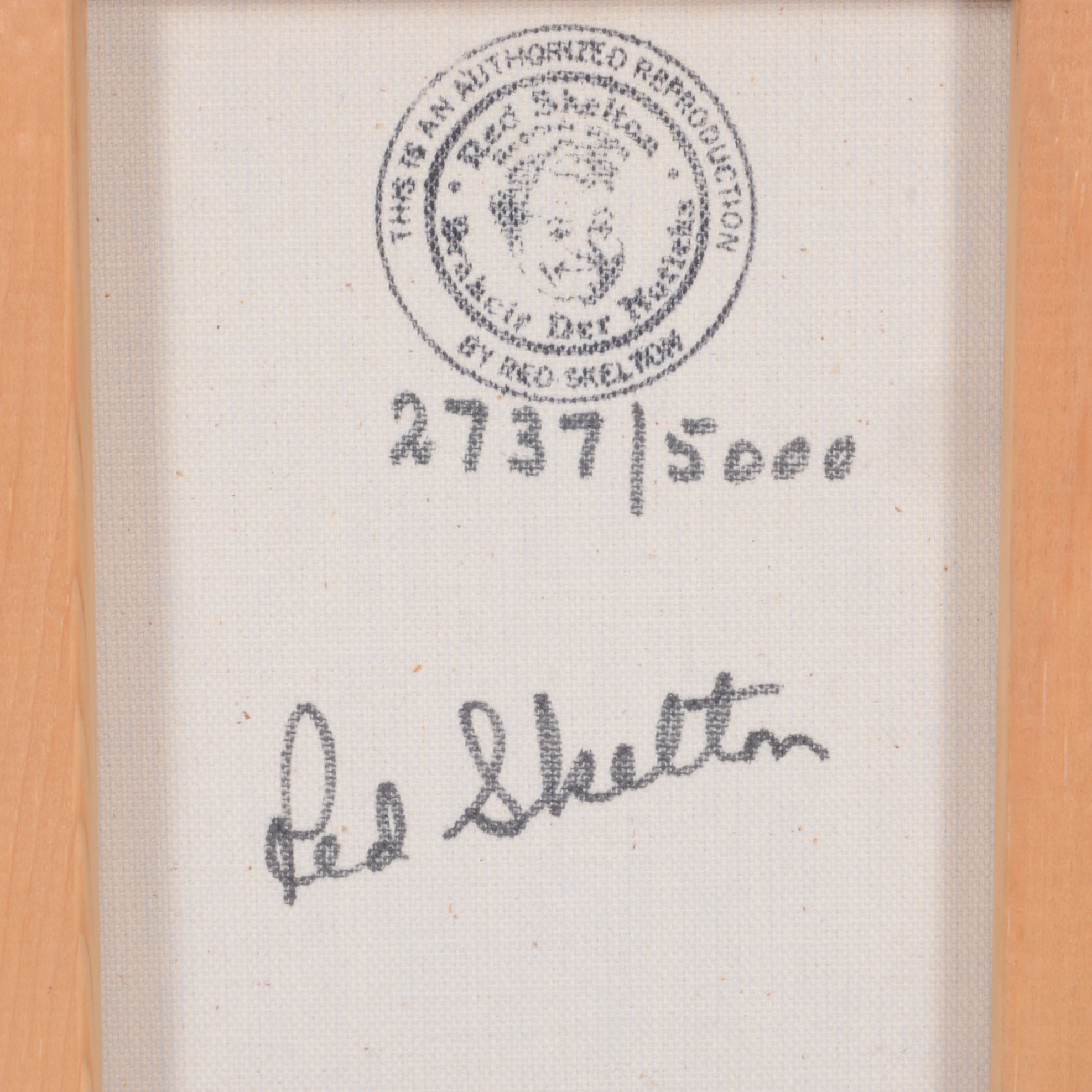 Red Skelton Limited Edition Giclee "Freddie the Freeloader"