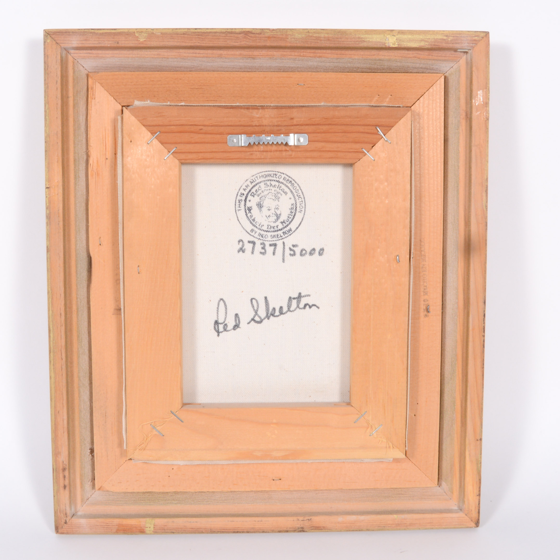 Red Skelton Limited Edition Giclee "Freddie the Freeloader"