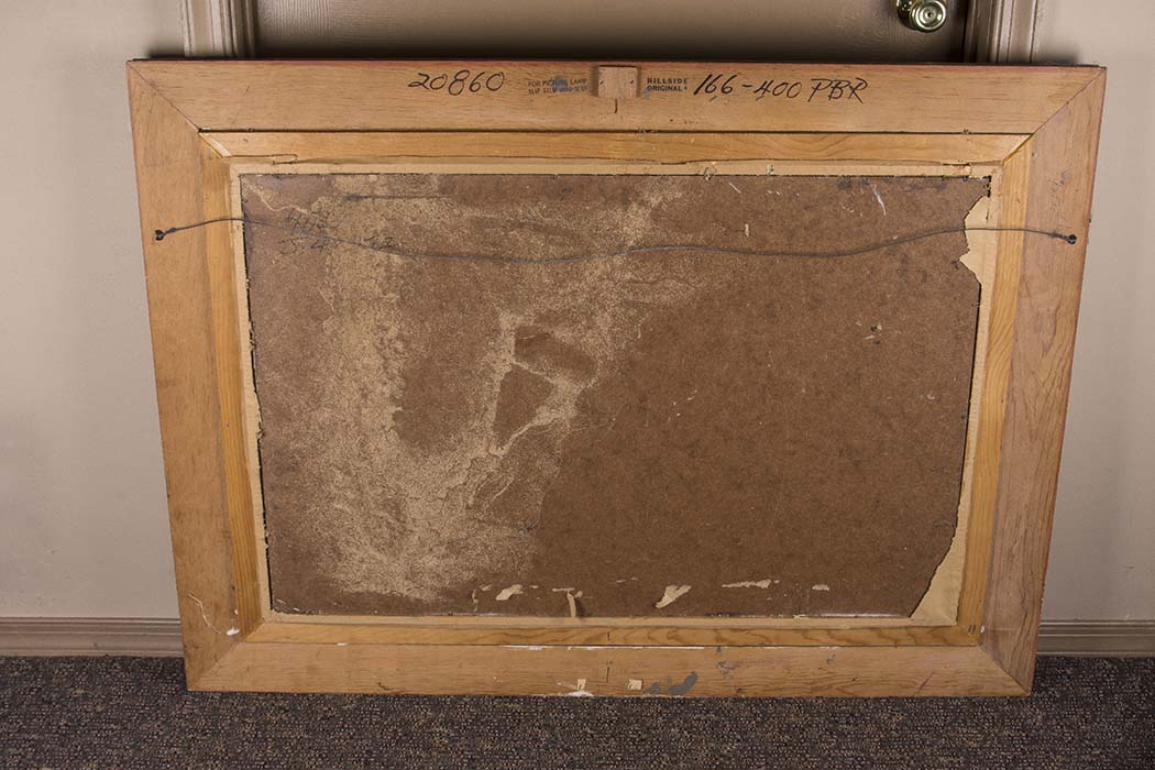 Van Hoople Signed Impasto Style Oil On Board Painting