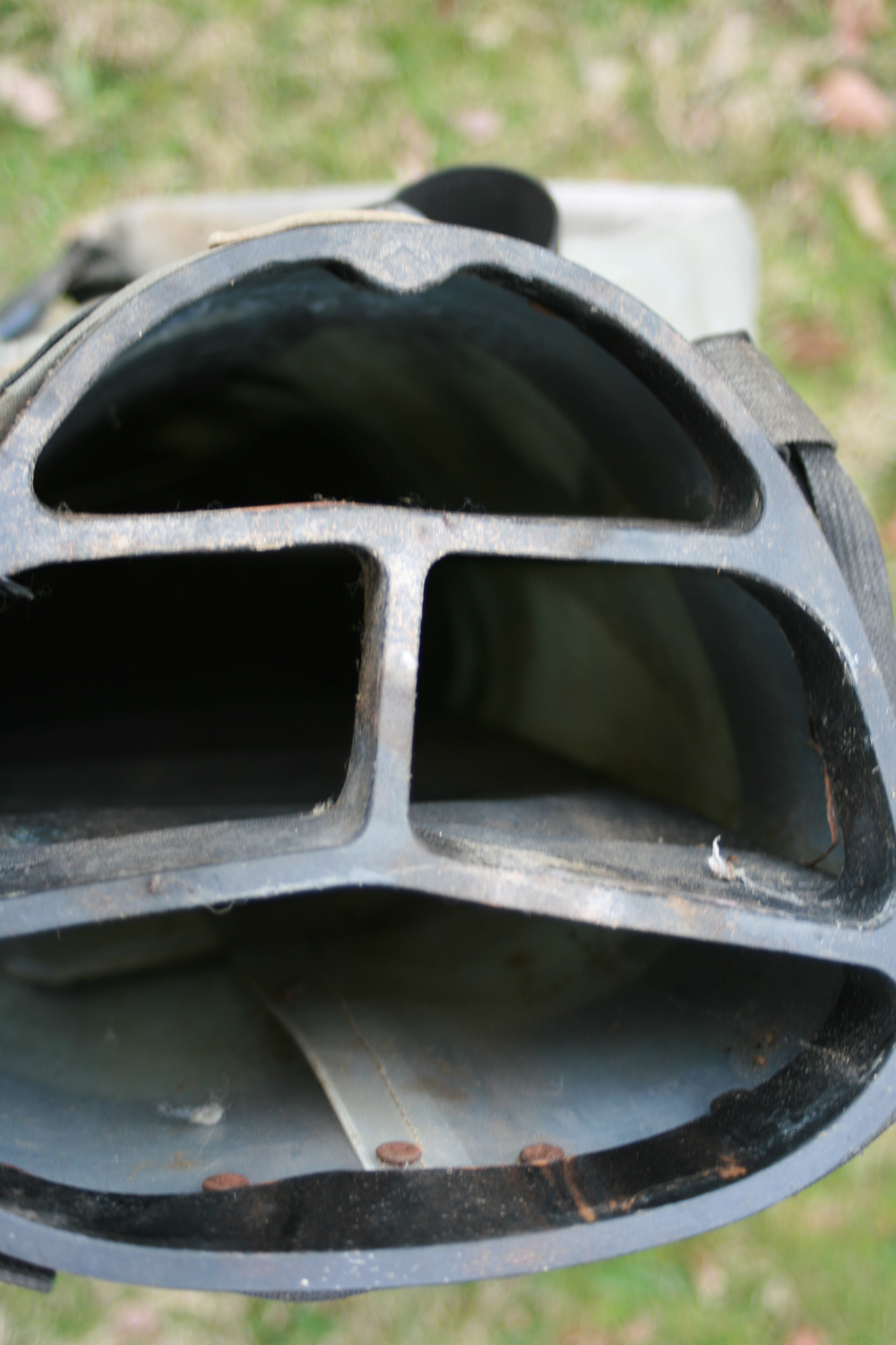 Vintage Golf Clubs with Bag and Caddy