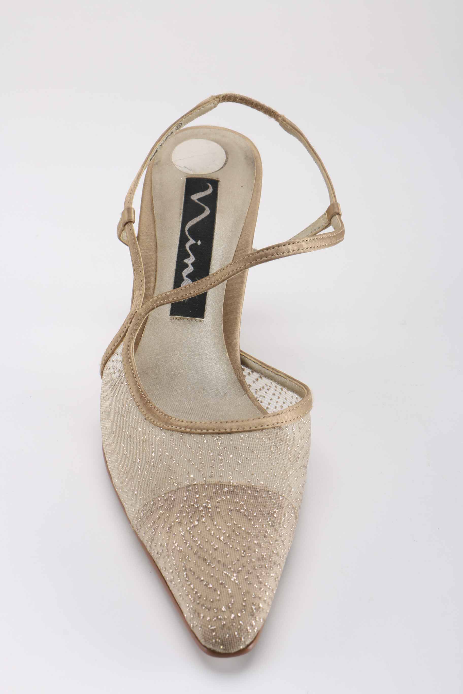 Women's Metallic Evening Shoes