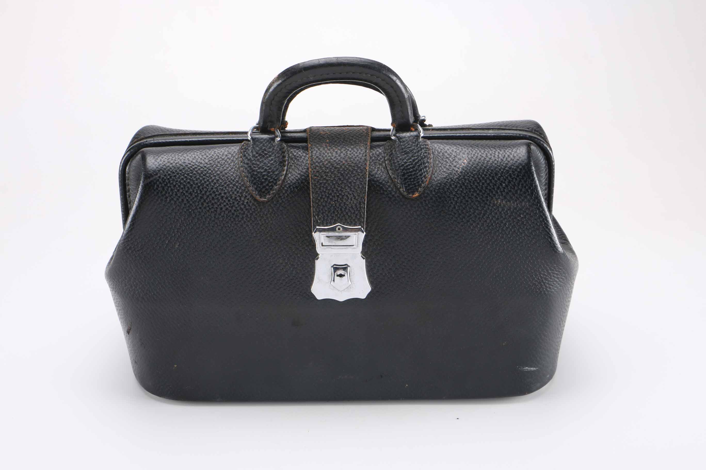 Vintage Leather Doctor Bag