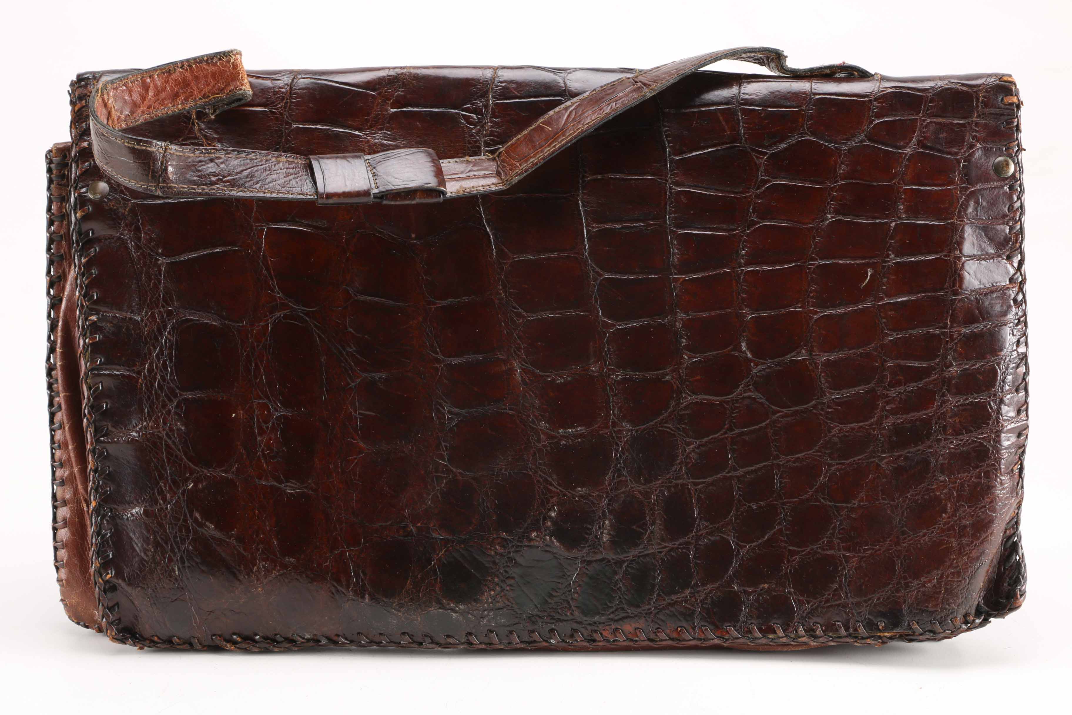 Vintage Alligator Clutch Purse