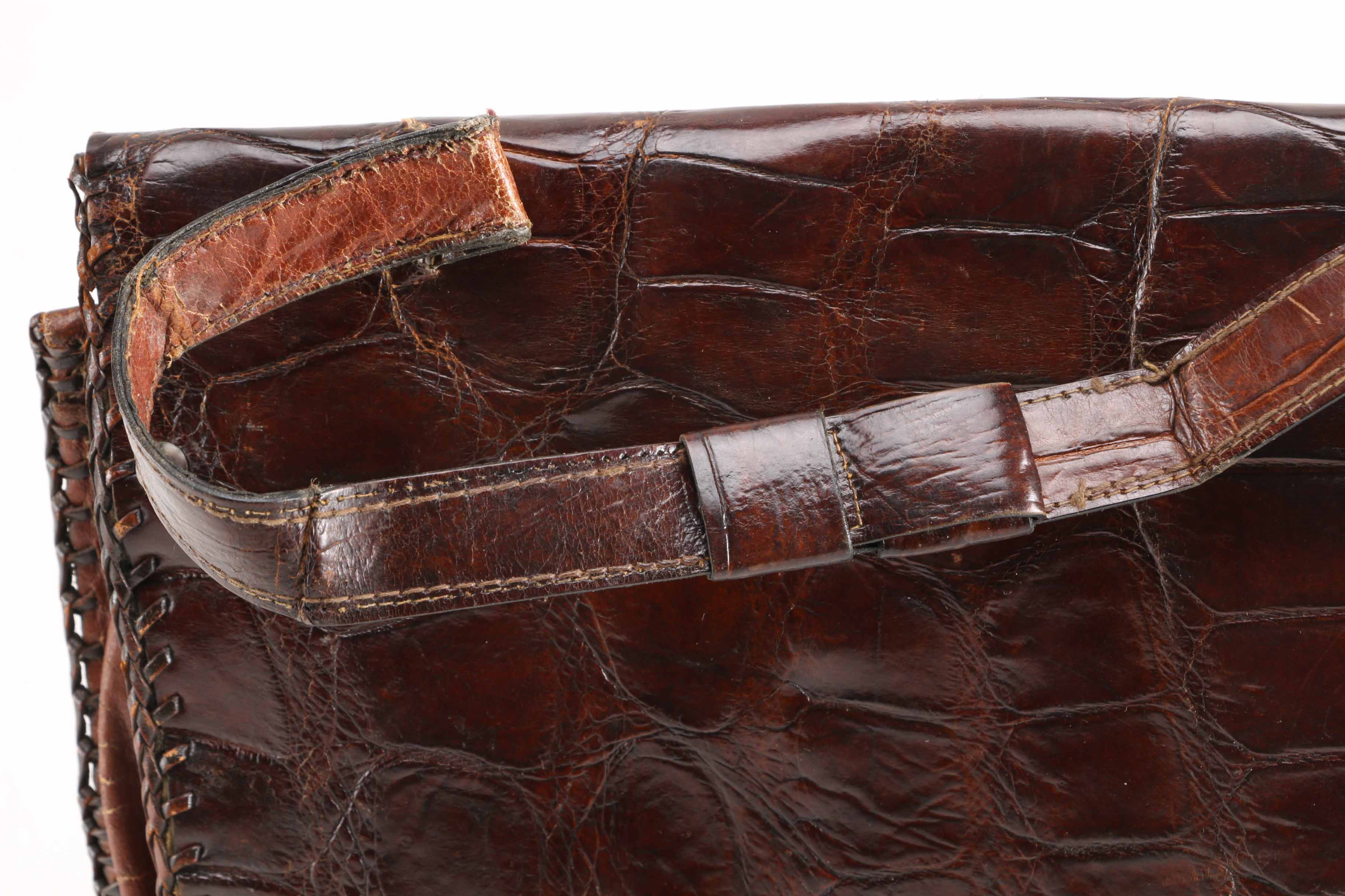 Vintage Alligator Clutch Purse