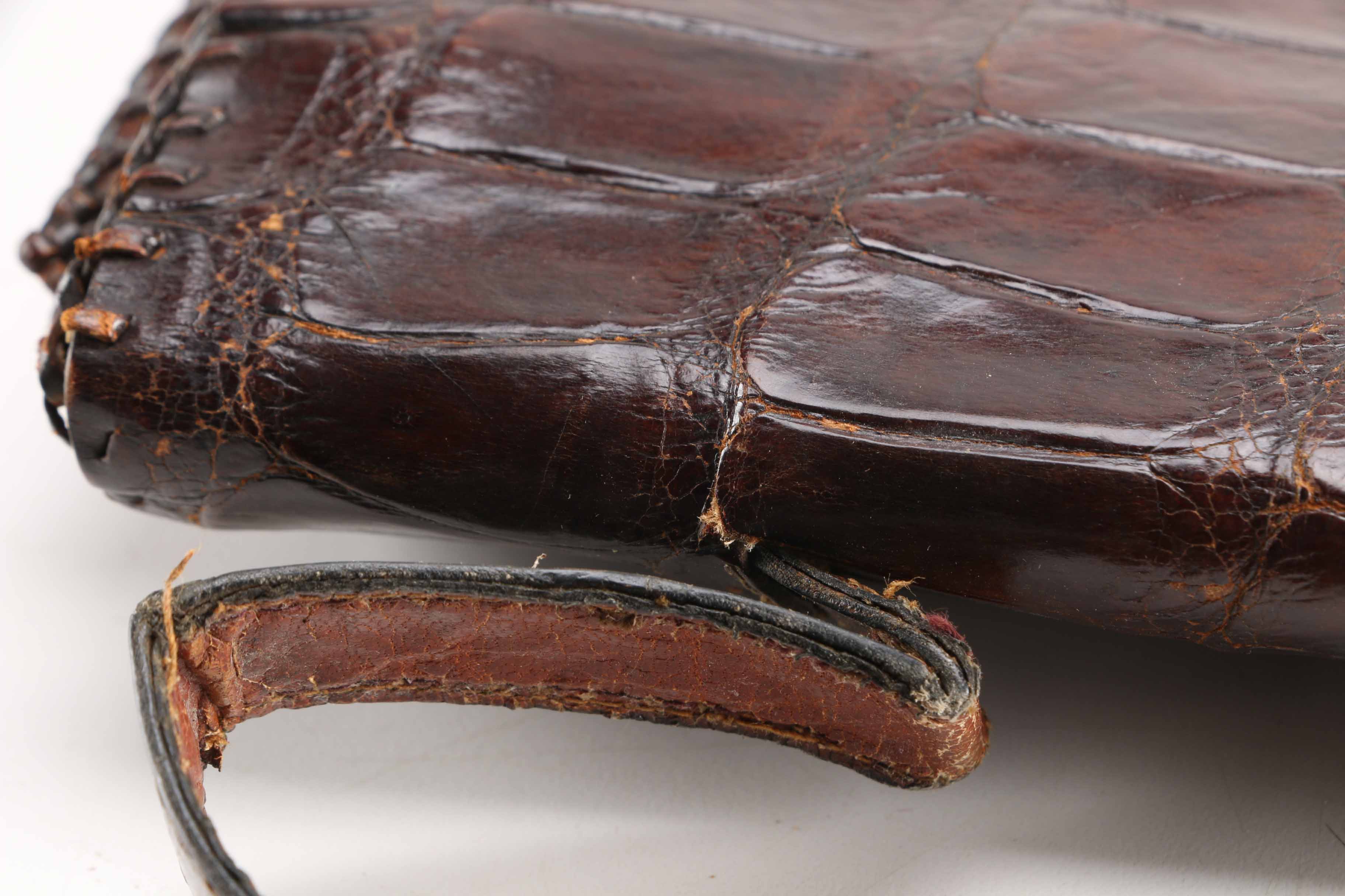 Vintage Alligator Clutch Purse