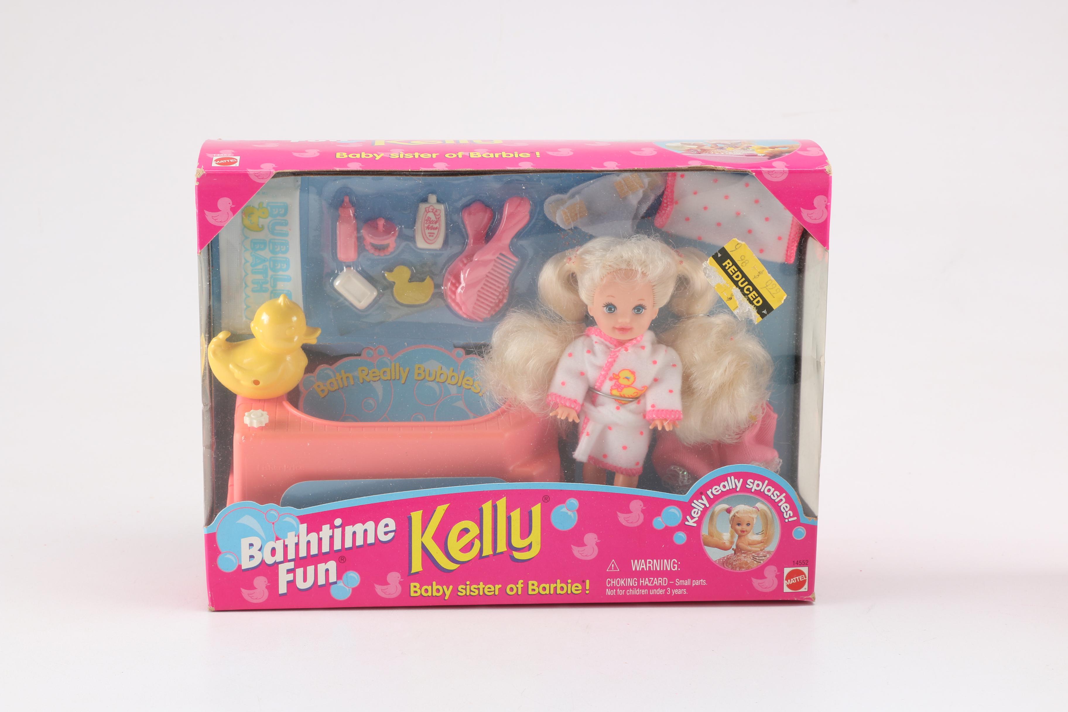 1990s Mattel Kelly and "Flashlight Fun" Stacie Dolls