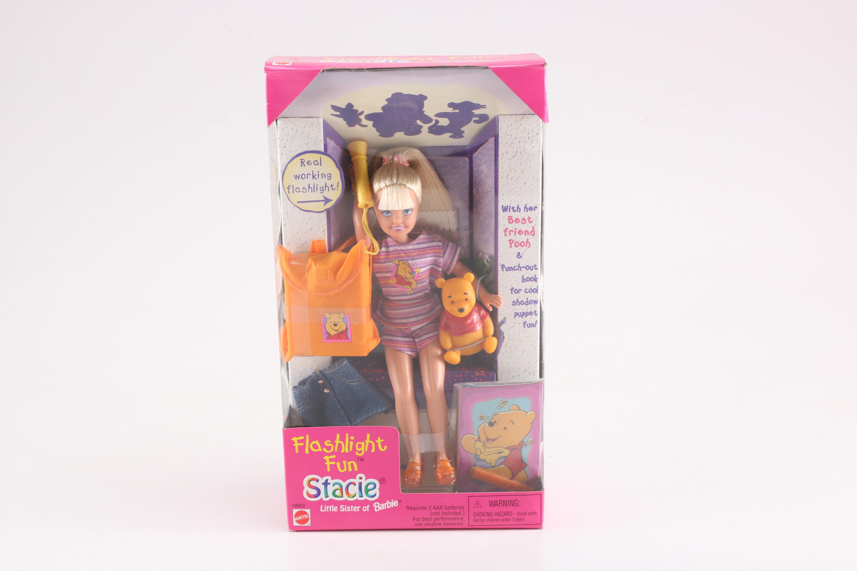 1990s Mattel Kelly and "Flashlight Fun" Stacie Dolls