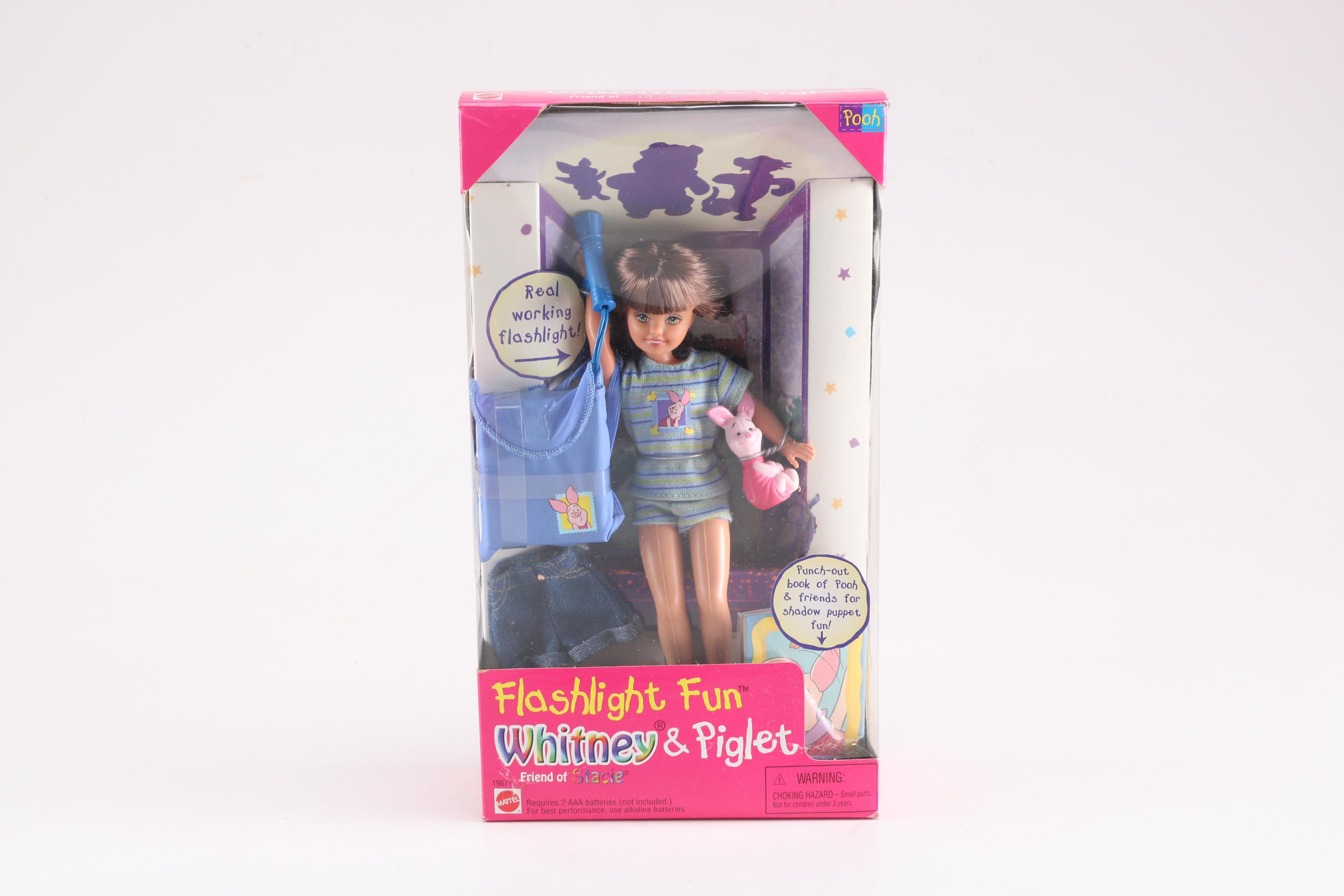 1990s Mattel Kelly and "Flashlight Fun" Stacie Dolls