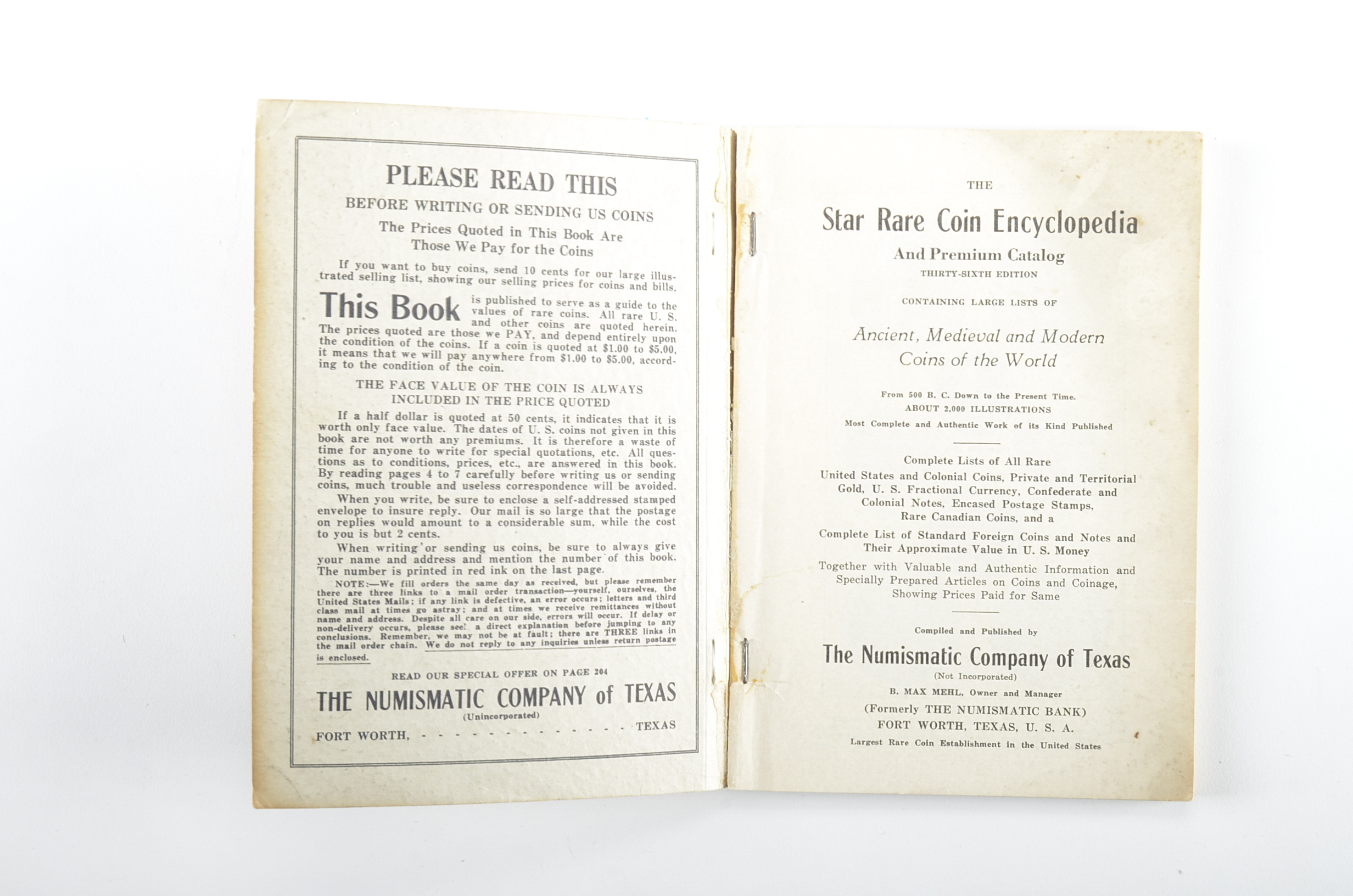 "The Star Rare Coin Encyclopedia and Premium Catalog"