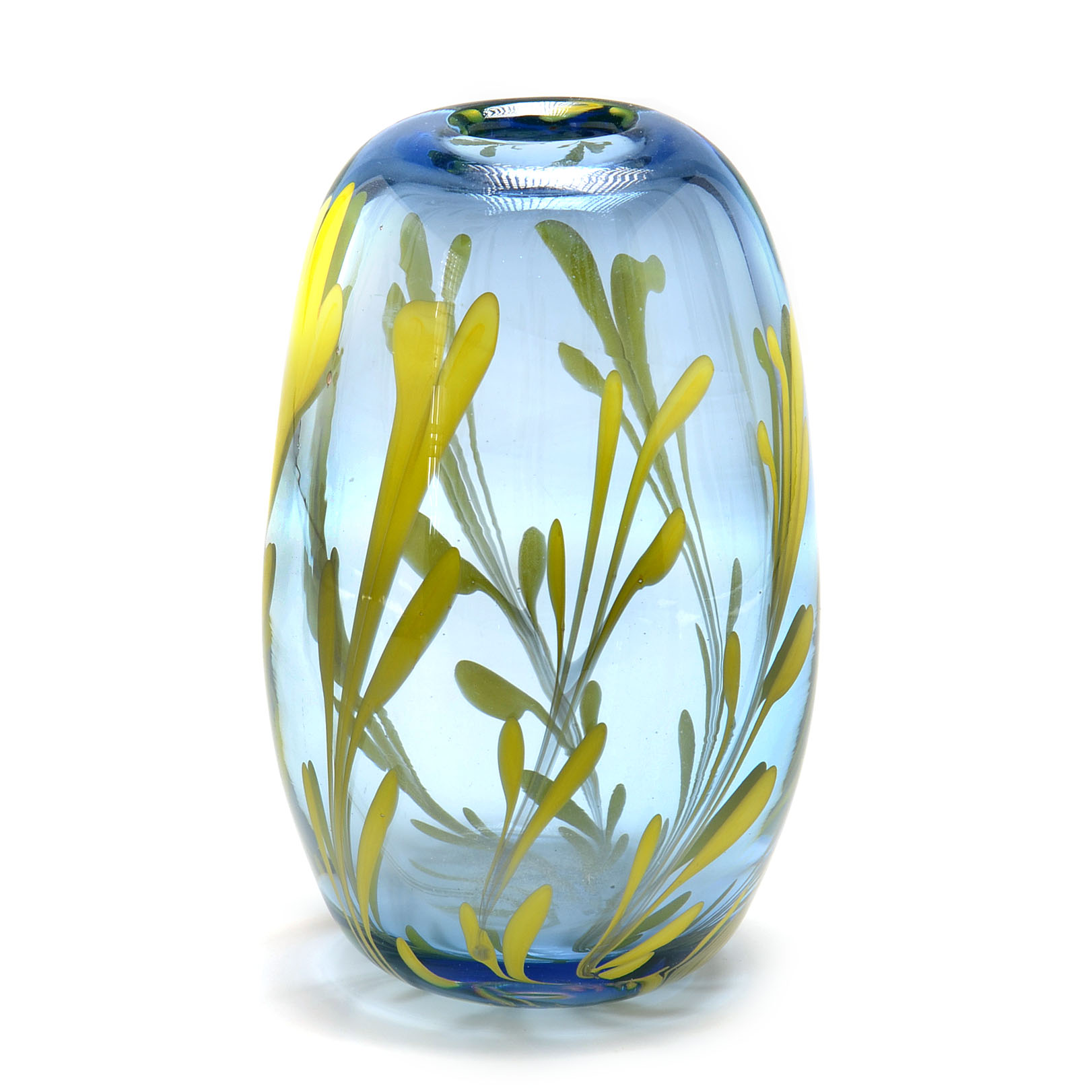 Dominick Labino Art Glass Vase