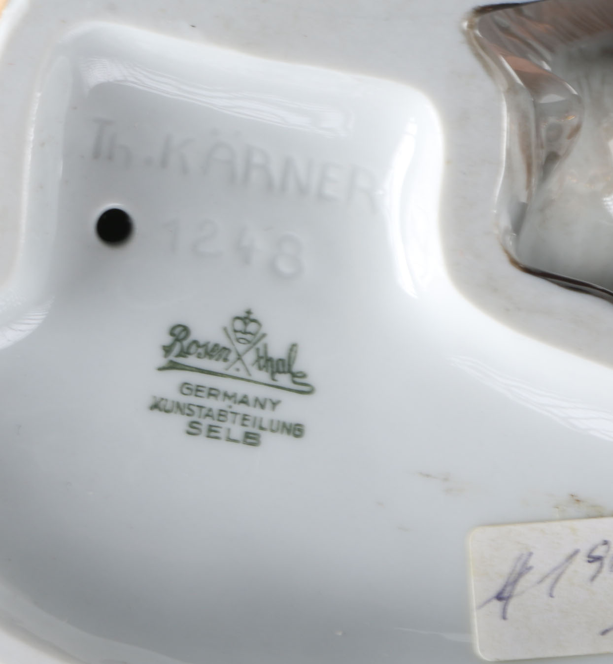 Ceramic Rosenthal Red Fox Figurine