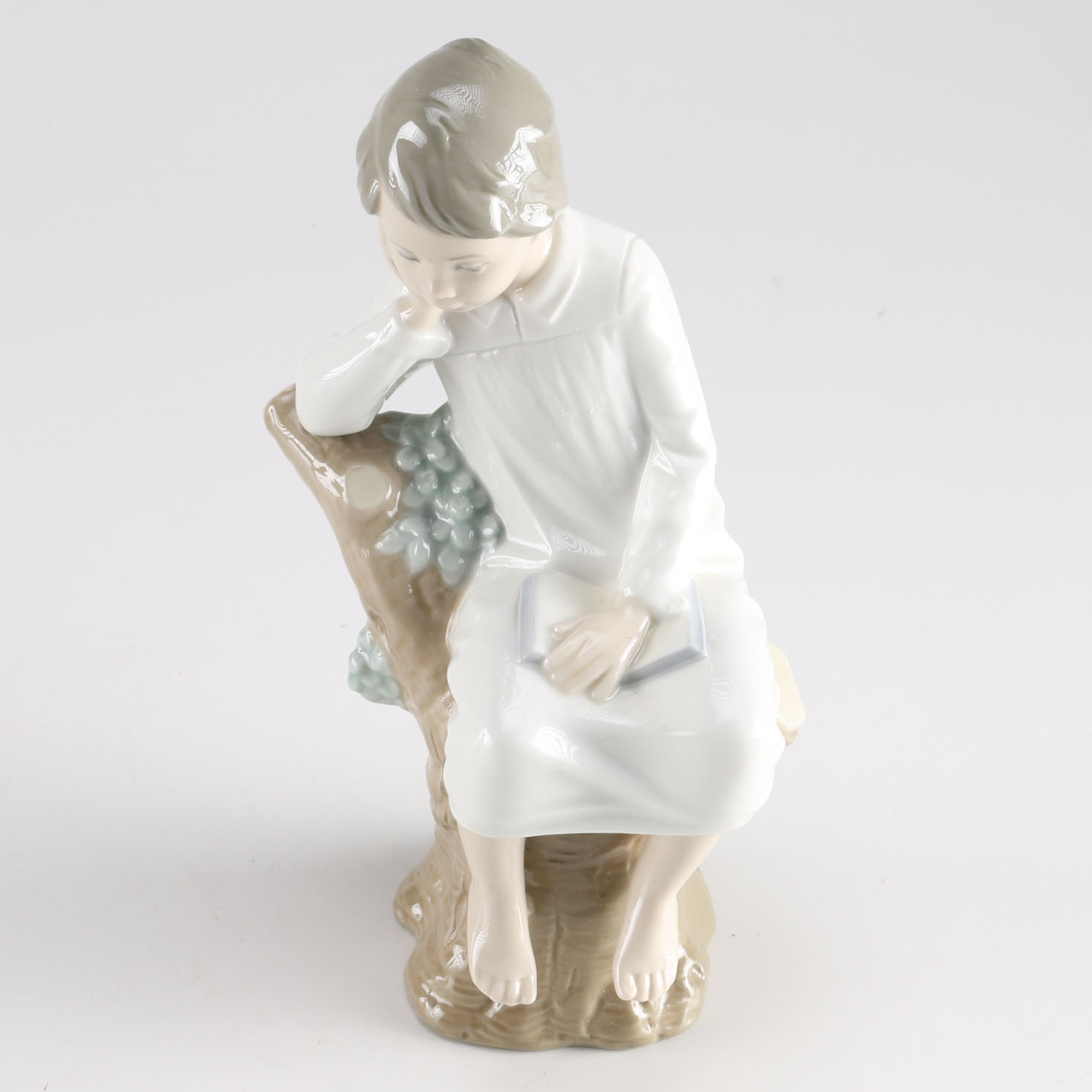 Porcelain Lladró Boy Figurine