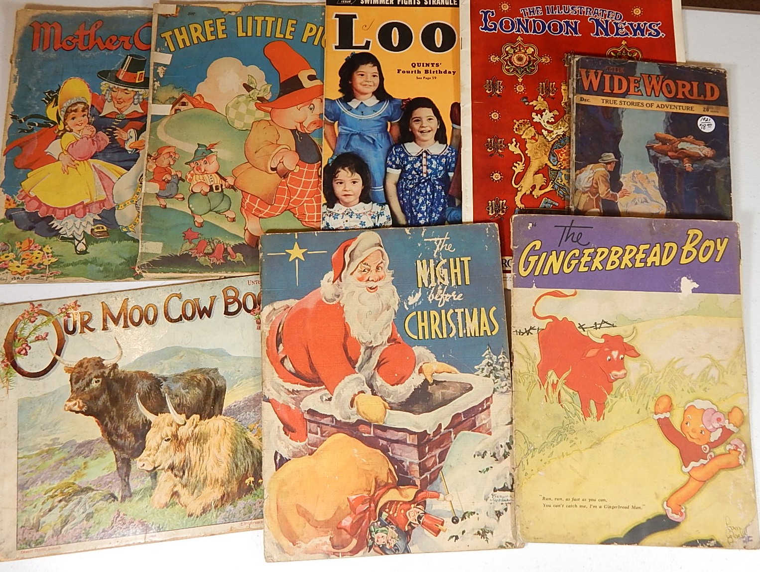 Vintage Children's Books and Magazines
