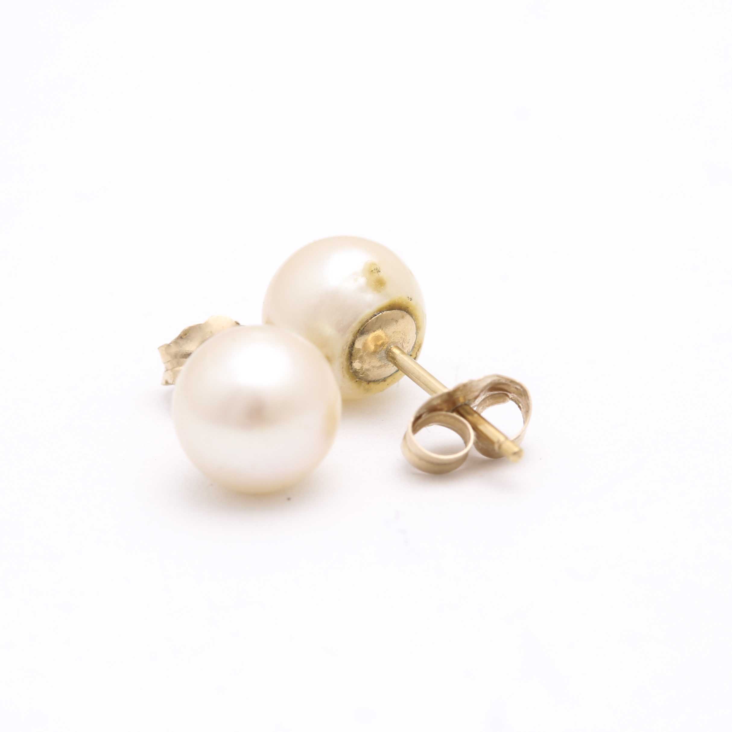 14K Yellow Gold Earrings