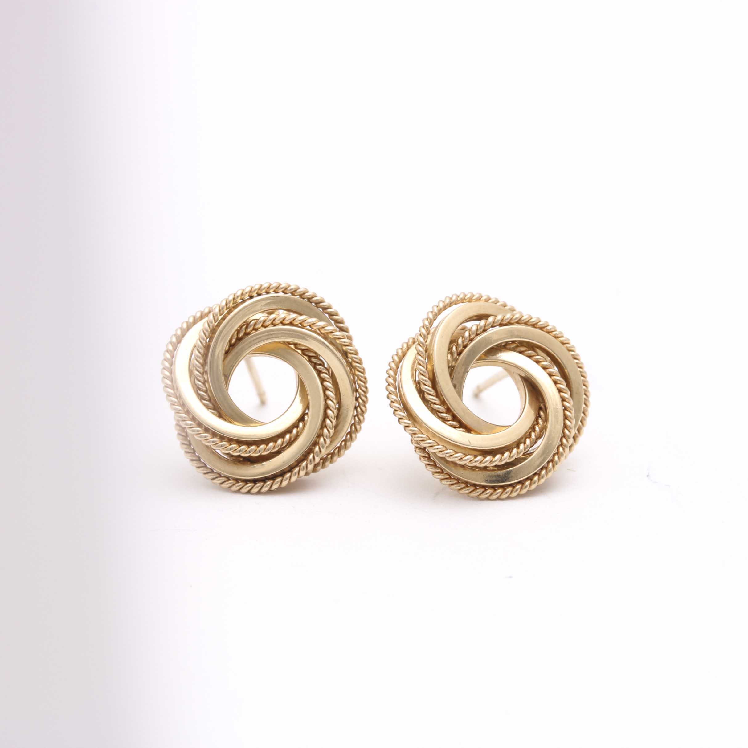 14K Yellow Gold Earrings