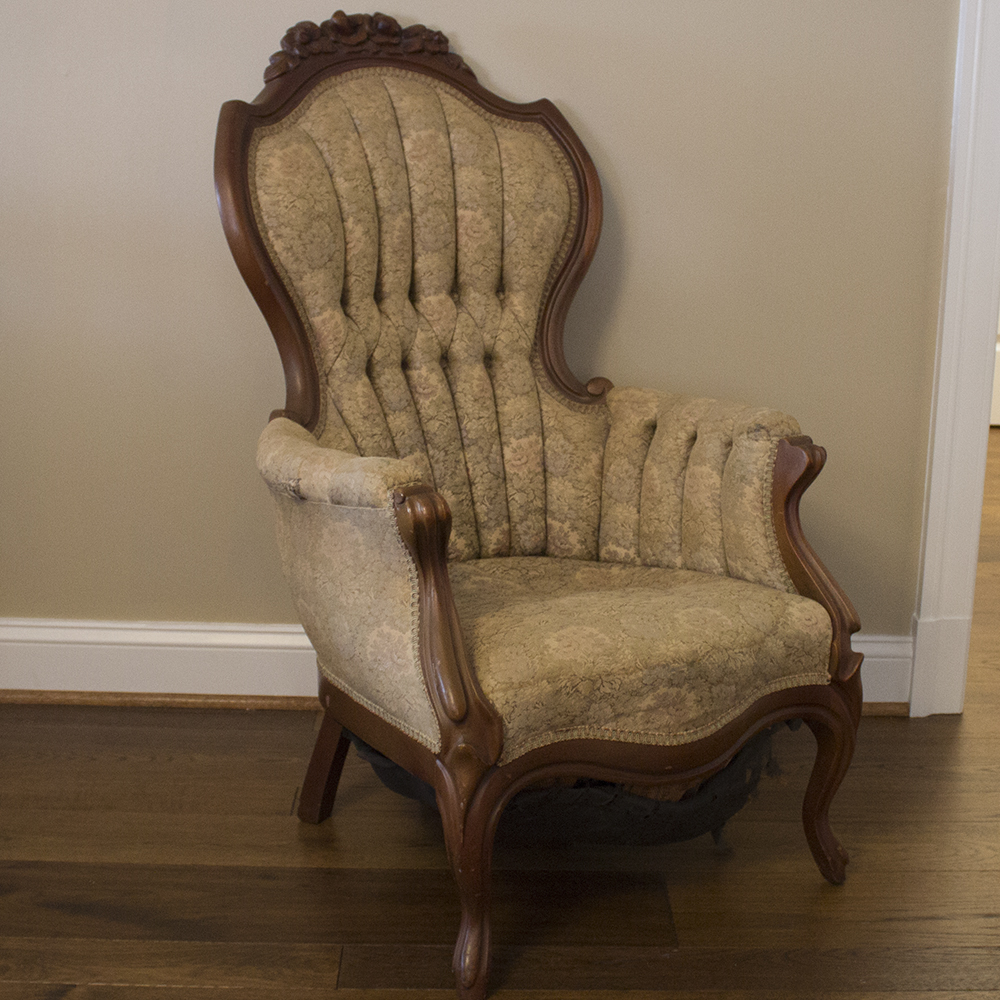 Tufted Victorian Chair
