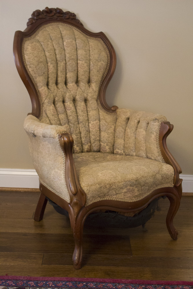 Tufted Victorian Chair