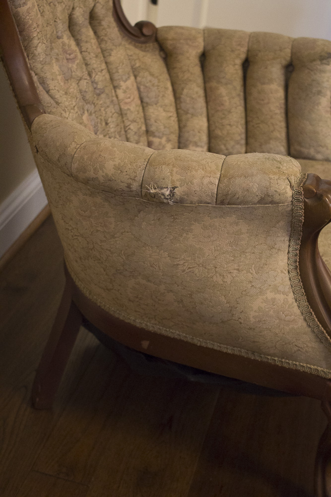 Tufted Victorian Chair