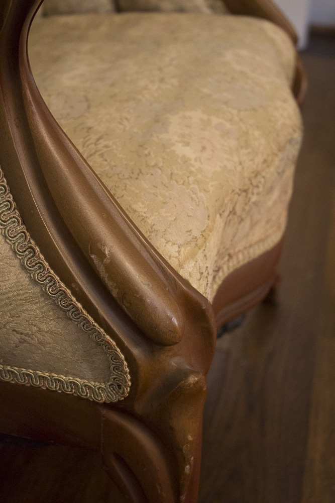 Tufted Victorian Chair