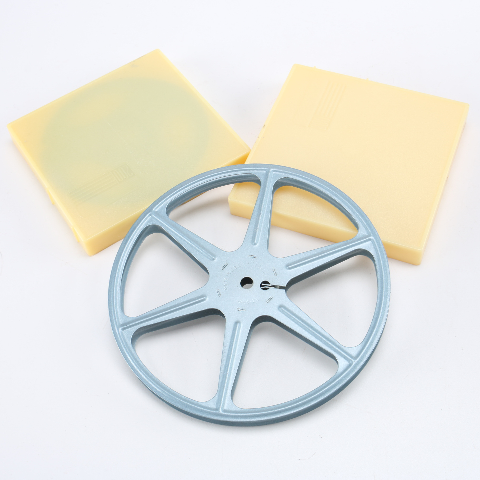 Vintage Mansfield Holiday 8mm Film Projector and an Airequipt Slide Projector