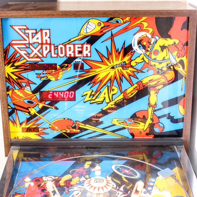 1977 "Star Explorer" Home Use Pinball Machine