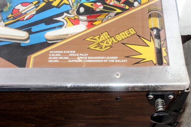 1977 "Star Explorer" Home Use Pinball Machine