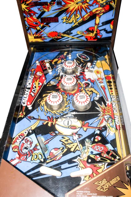 1977 "Star Explorer" Home Use Pinball Machine