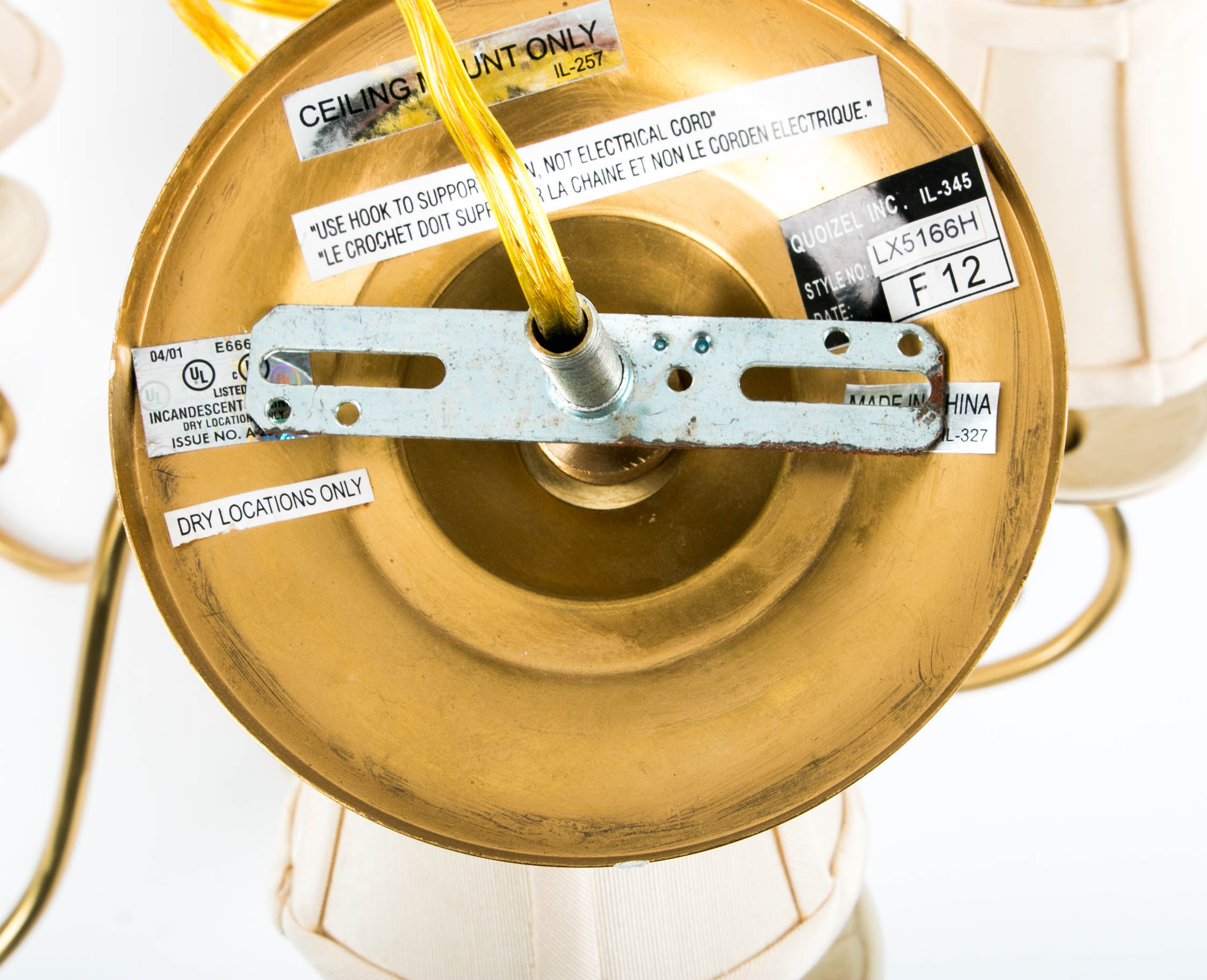 Lenox Porcelain Chandelier