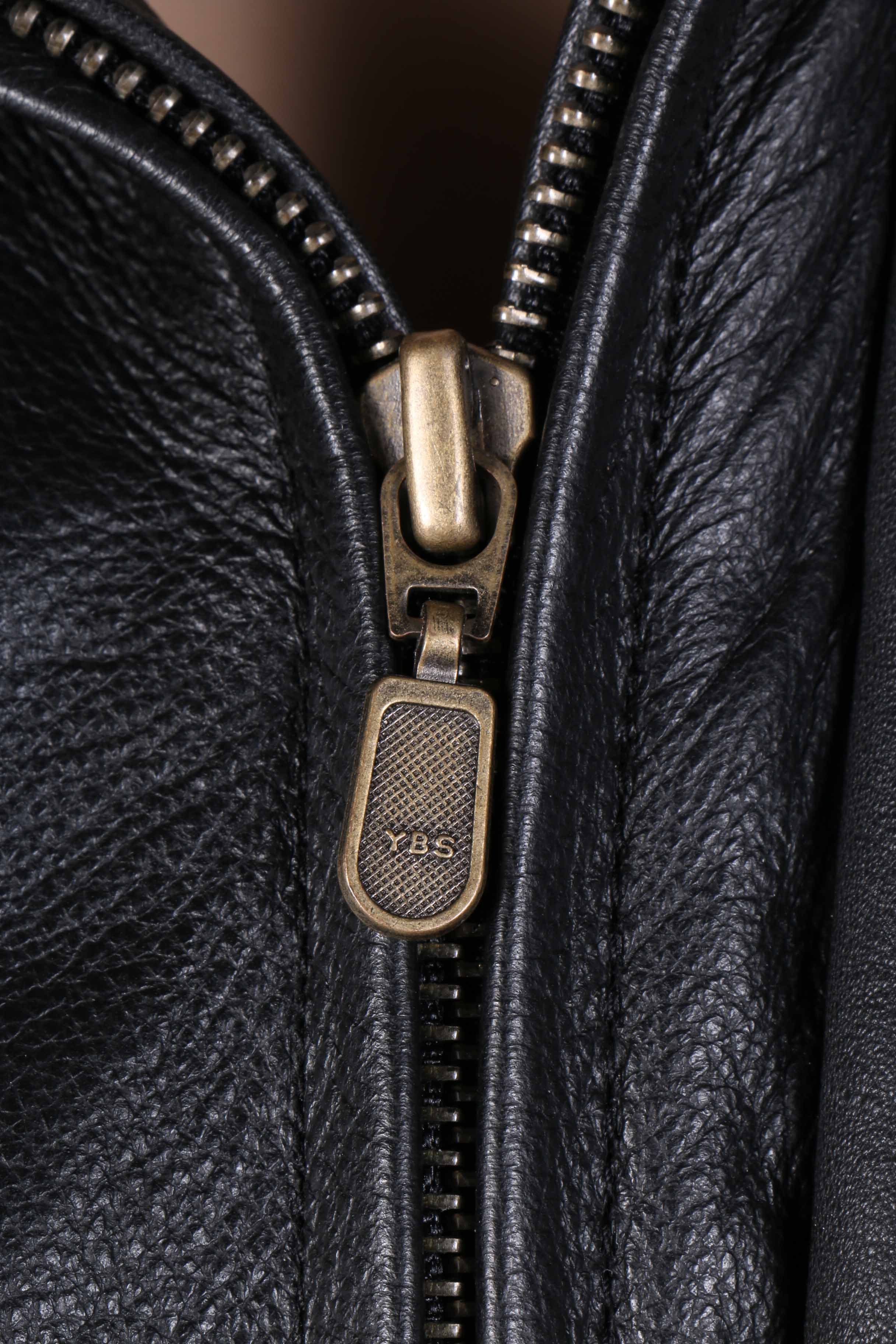 John Ashford Men's Black Leather Jacket