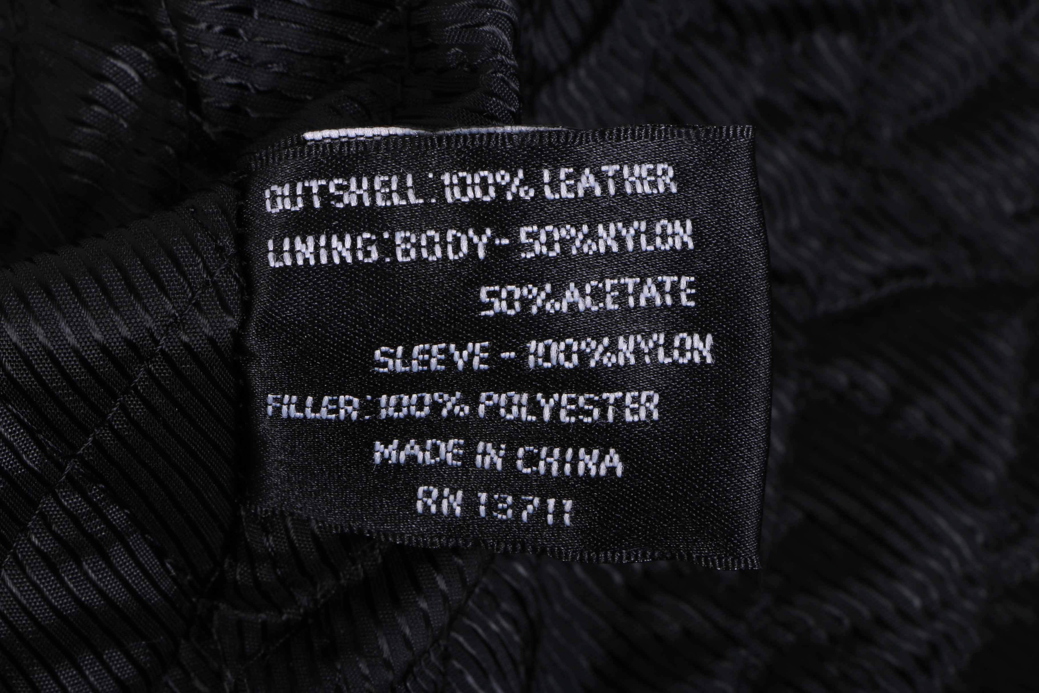 John Ashford Men's Black Leather Jacket