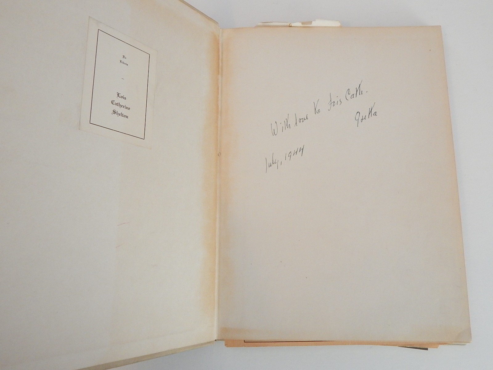 1941 First Edition "Lincoln His Life in Photographs"