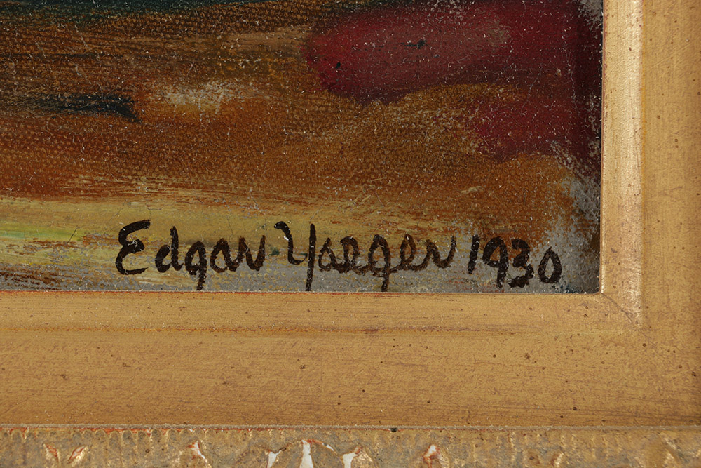 Edgar Yaeger Oil on Canvas Still Life